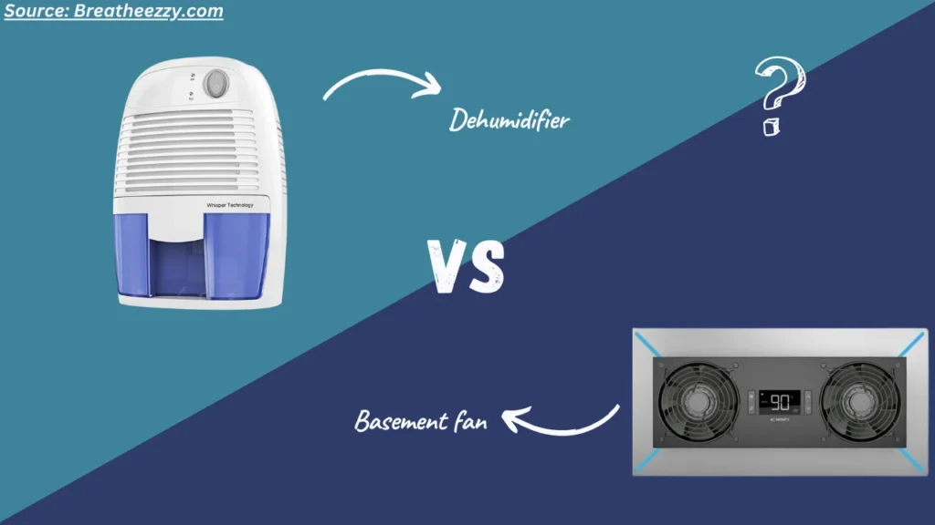 Basement fan vs Dehumidifier