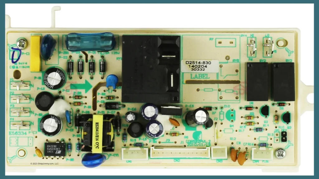 Garrison Dehumidifier Not Collecting Water when the circuit board is damage
